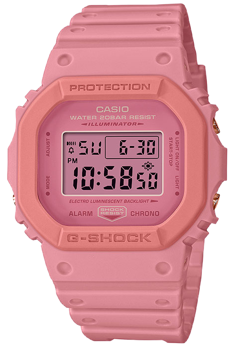 купить часы наручные часы casio g-shock dw-5610sl-4a4 с бесплатной доставкой | Купите часы КАСИО в интернет-магазине дилера CASIO.BAZA