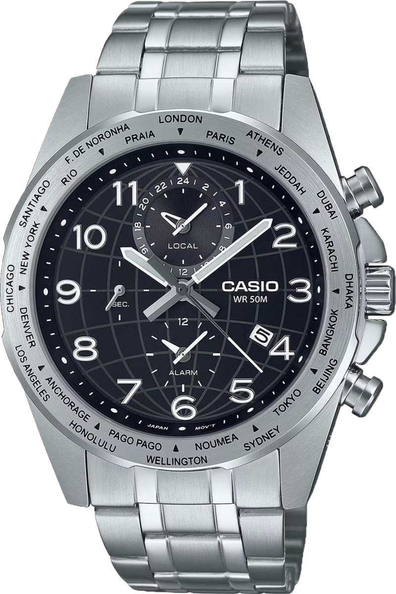 купить часы наручные часы casio collection mtp-w500d-1a с бесплатной доставкой | Купите часы КАСИО в интернет-магазине дилера CASIO.BAZA