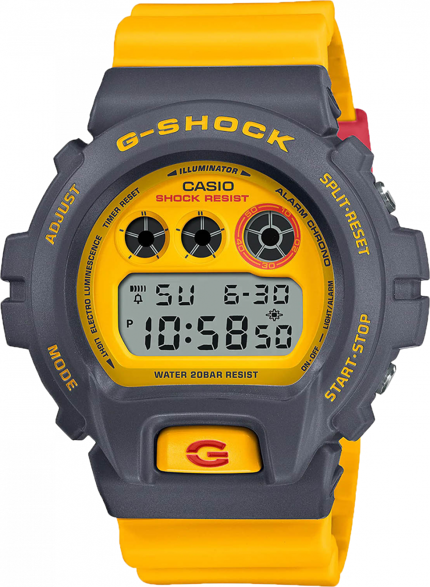 купить часы наручные часы casio g-shock dw-6900y-9 с бесплатной доставкой | Купите часы КАСИО в интернет-магазине дилера CASIO.BAZA