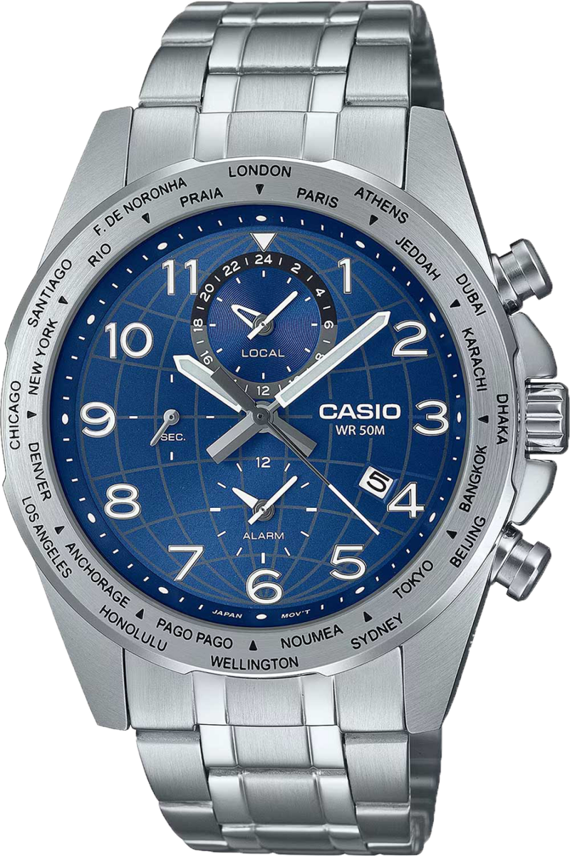 купить часы наручные часы casio collection mtp-w500d-2a с бесплатной доставкой | Купите часы КАСИО в интернет-магазине дилера CASIO.BAZA