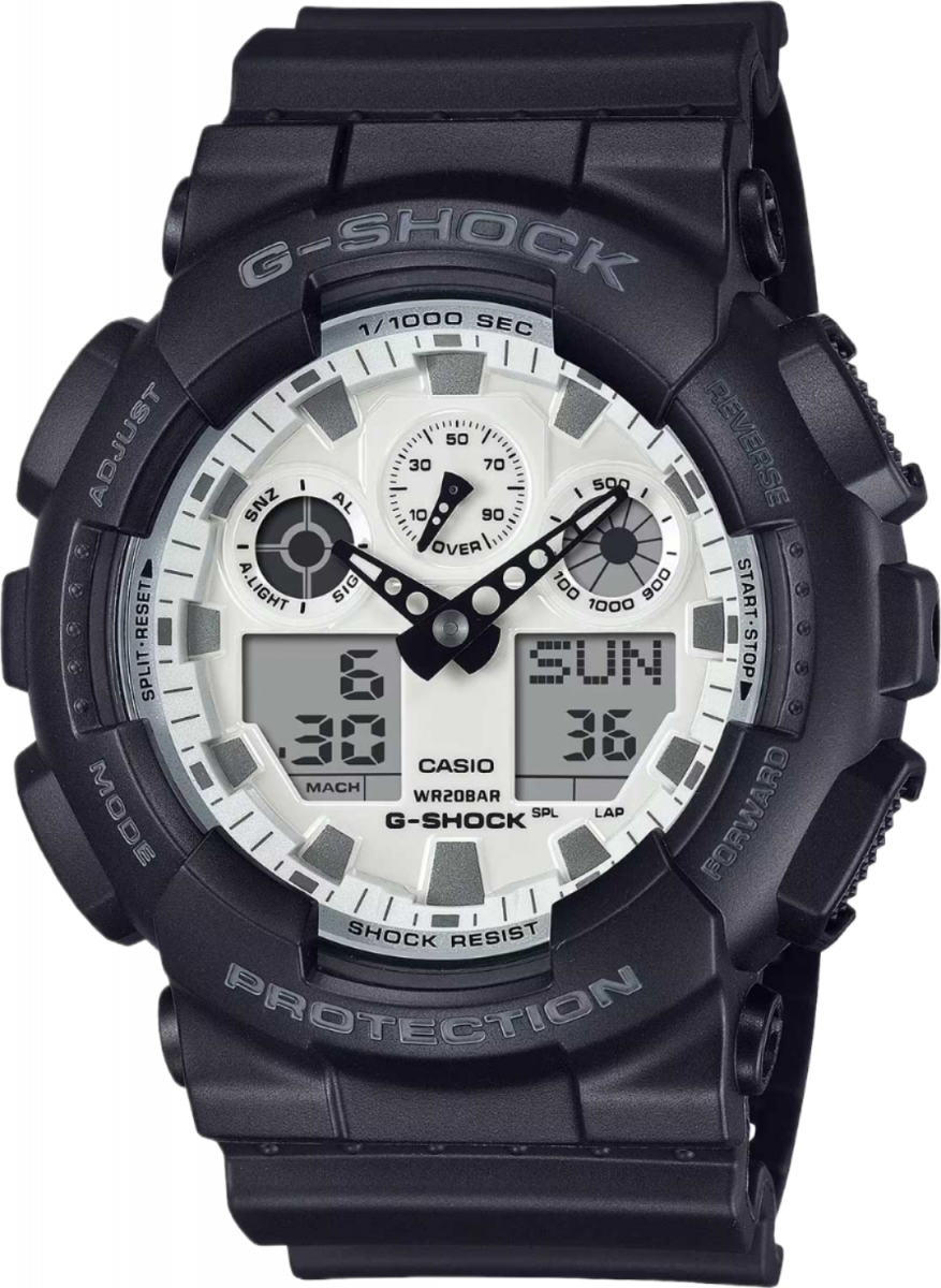 купить часы наручные часы casio g-shock ga-100wd-1a с бесплатной доставкой | Купите часы КАСИО в интернет-магазине дилера CASIO.BAZA